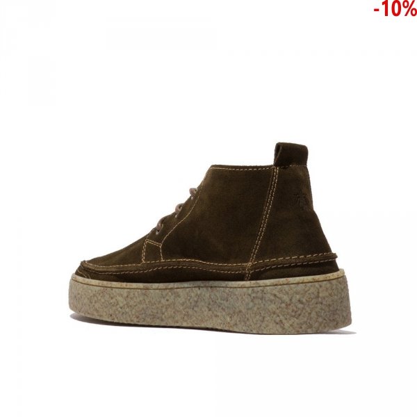 Półbuty Fly London ROLY 518 Sludge Oil Suede (Vegetal) P601518001