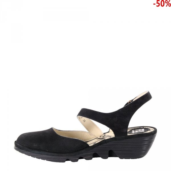 Sandały Fly London PELE 975 Black Cupido P500975000