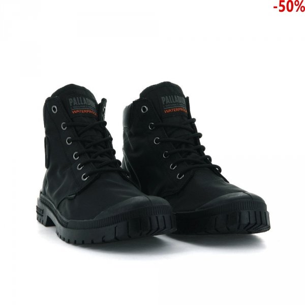 Buty Palladium PAMPA SP20 CUFF WP+ Black 76835008 WATERPROOF