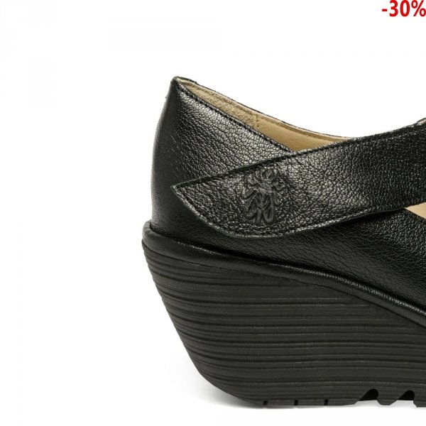Czółenka Fly London YASI 682 Black Mousse P500682000