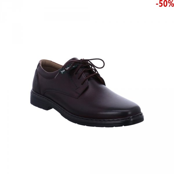 Półbuty Josef Seibel ALASTAIR 01 Bordo Kombi 42801860411