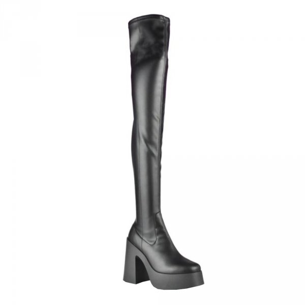 Kozaki damskie Altercore BIANCA czarny