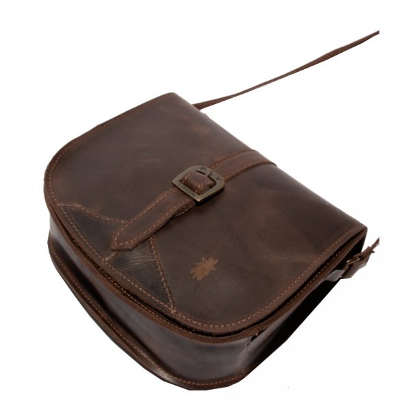 Torebka Fly London GLOU 751 Dk. Brown Rug P974751001