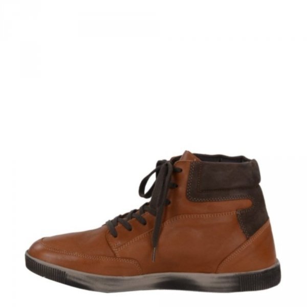 Trampki Softinos TOI 420 Tan Dk. Brown Smooth Combi P900420003