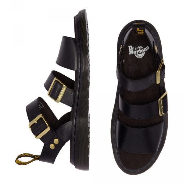 Sandały Dr. Martens GRYPHON STRAP Black Atlas 42329001