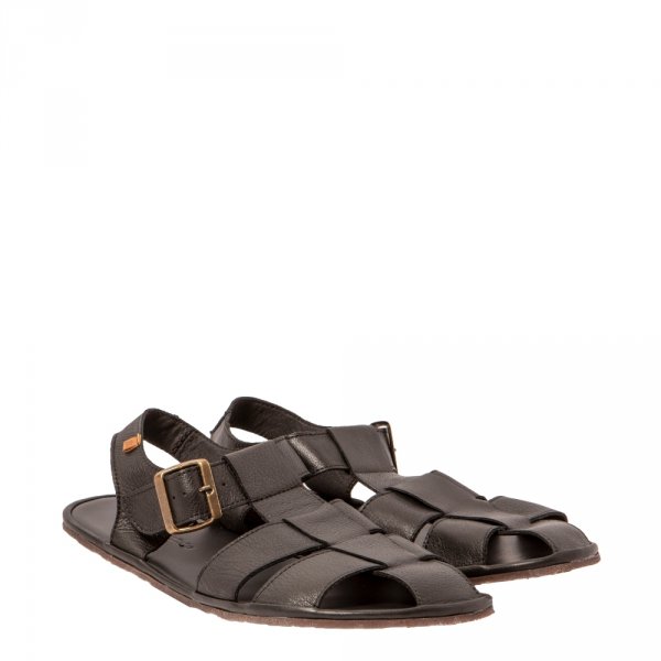 Sandały El Naturalista N5681 BARE SANDALS Soft Nappa Black