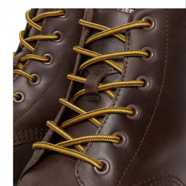 Półbuty Dr. Martens CREWSON Dark Brown Crazy Horse 31673201