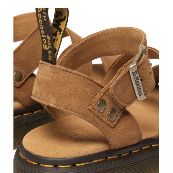 Sandały Dr. Martens GRYPHON Desert Brown Tumbled Nubuck 40625200
