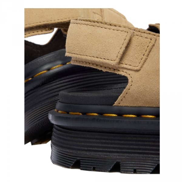 Sandały Dr. Martens ZEBZAG SANDAL Savannah Tan EH Suede 42689200