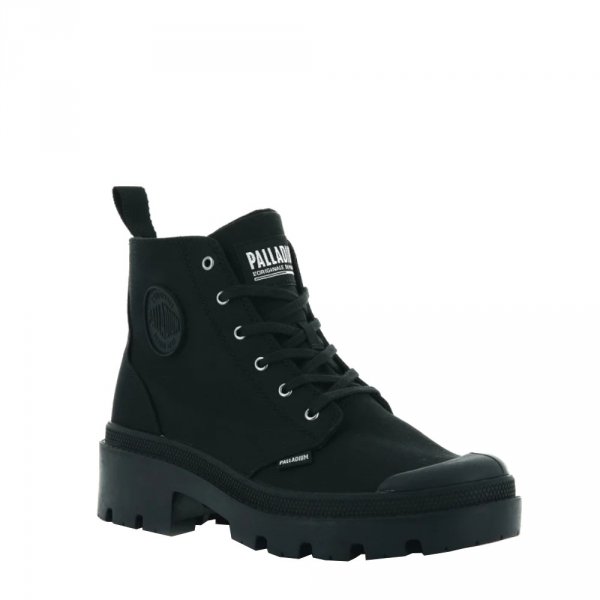 Buty damskie Palladium PALLABASE TWILL czarny 96907-008