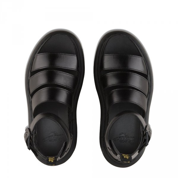 Sandały Dr. Martens CLARISSA II Black Brando 24477001