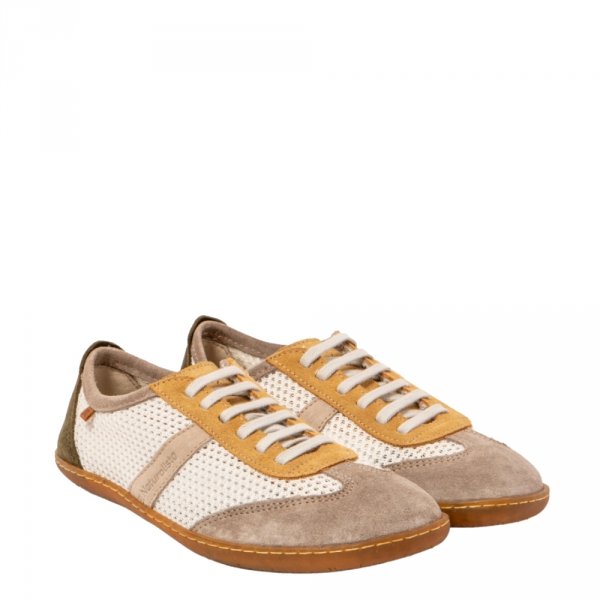 Półbuty El Naturalista N5293 MULTI MATERIAL Multi White El Viajero