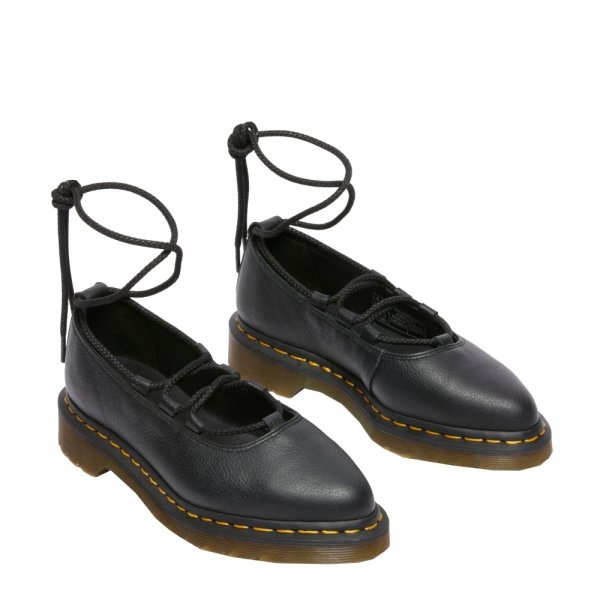 Buty Dr. Martens ELPHIE II LACE UP Black Virginia 40683001