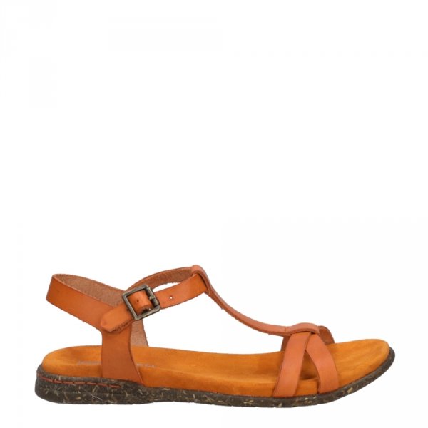 Sandały Josef Seibel FABRICIA 01 Orange 74501 817 840