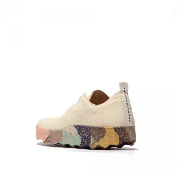 Buty Asportuguesas CAMP L Cream Pinatex ASPP018071011
