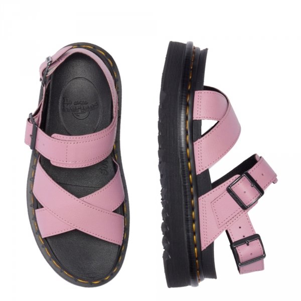 Sandały Dr. Martens VOSS II Dusty Rose Athena 31558650