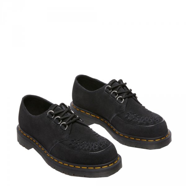 Półbuty Dr. Martens RAMSEY Black EH Suede 40572001