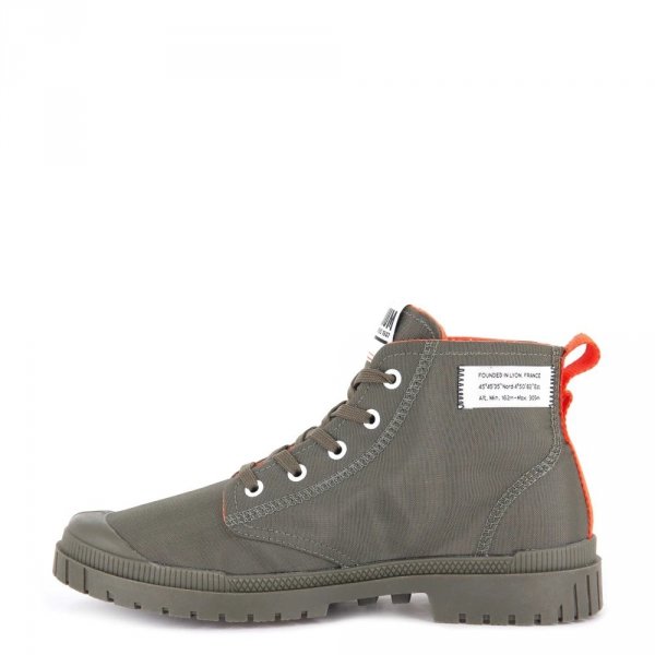 Buty Palladium PAMPA SP20 OVERLAB Olive Night 77371325 VEGAN