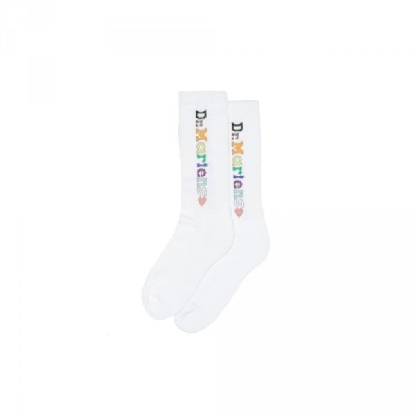 Skarpety Dr. Martens PRIDE VERTICAL White AD043100