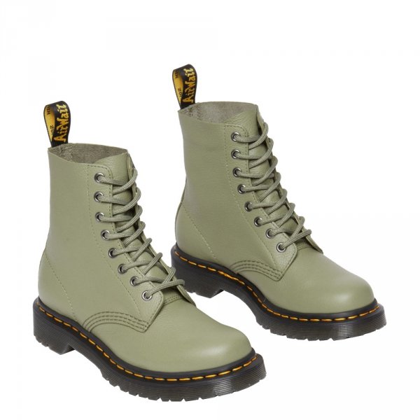 Buty Dr. Martens 1460 PASCAL Muted Olive Virginia 31693357