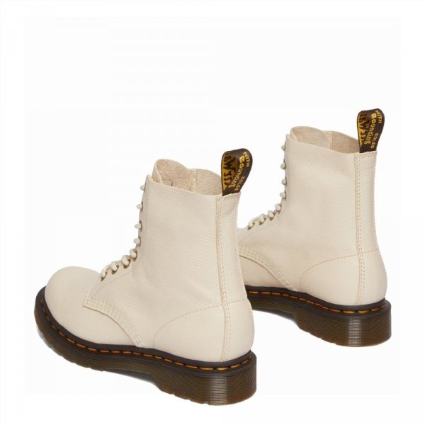 Buty Dr. Martens 1460 Parchment Beige Virginia 26802292