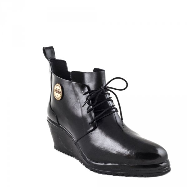 Kalosze Nokian LACE UP SHOE Black Ocieplane