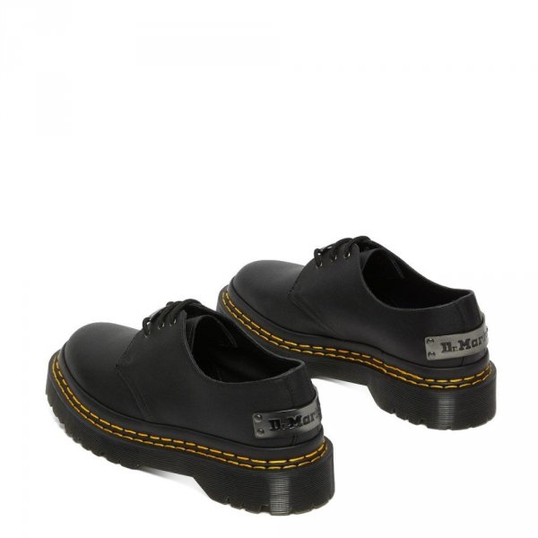 Półbuty Dr. Martens 1461 BEX Double Stitch Black Smooth 27882001