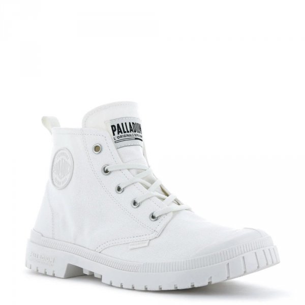 Buty Palladium PAMPA SP20 HI CANVAS Star White 76838116 VEGAN