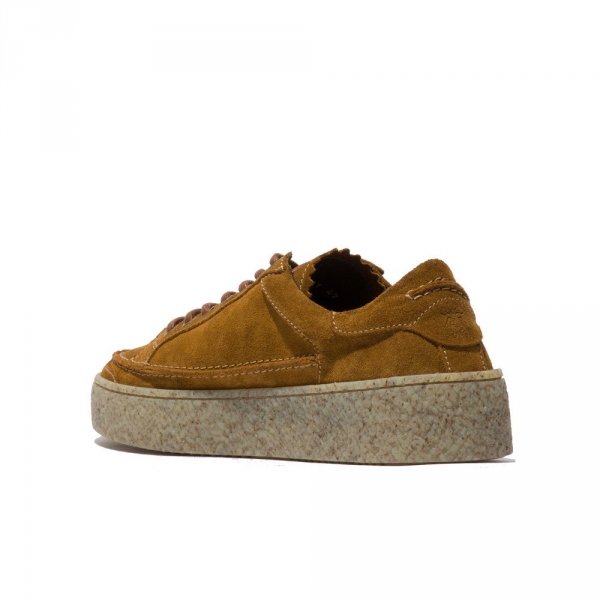 Półbuty Fly London RONN 519 Tan Oil Suede P601519001