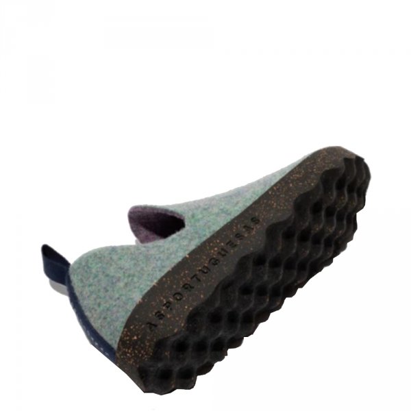 Buty Asportuguesas CITY L Green Doubel Felt P018003091