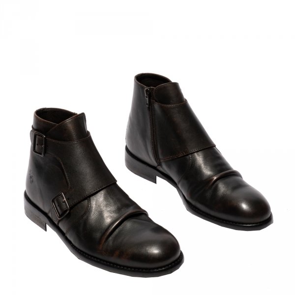 Botki Fly London WUOL 142 Black Washed P145142001