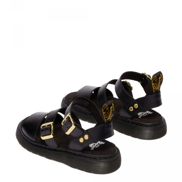 Sandały Dr. Martens GRYPHON STRAP Black Atlas 42329001