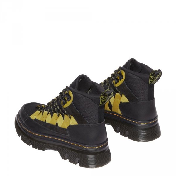 Buty Dr. Martens BOURY UTILITY BOOTS Black Lapstone + Nylon 31142001