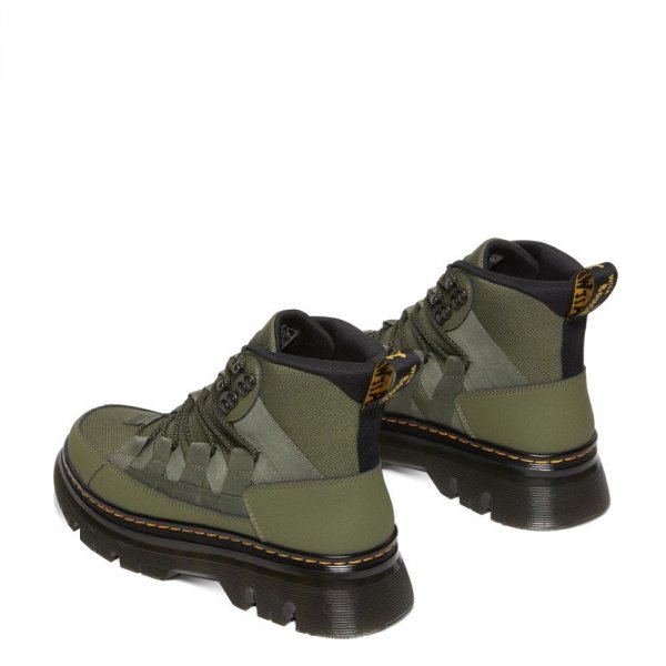 Buty Dr. Martens BOURY UTILITY BOOTS Khaki Green ajax+extra tough 50/50 27831384