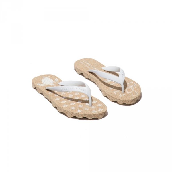 Klapki Asportuguesas TURTLE Natural White ASPP01811200