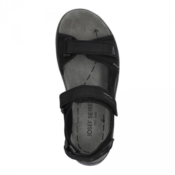 Sandały Josef Seibel ARLO 02 Schwarz 57202 TE10 100
