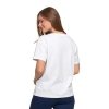 KOSZULKA DAMSKA Z KRÓTKIM REKAWEM T-SHIRT REGULAR BD1600-606