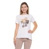 T-SHIRT DAMSKI Z PRINTEM BD2500-029