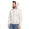 MĘSKA BLUZA OCIEPLANA NA ZAMEK Z KAPTUREM OBM6700-001