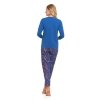 PIŻAMA NOCNA Z RĘKAWEM 3/4 PLUS SIZE PDD4500-007 - AW2024/25
