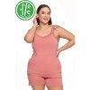 PIŻAMA DAMSKA BAMBUSOWA PLUS SIZE PDD4600-014 S/S 2025