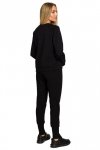 Moe M693 Bluza z haftem - czarna
