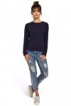BeWear B047 bluzka granatowa