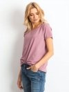 T-shirt-RV-TS-4838.54P-ciemny różowy rozmiar - S