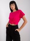 T-shirt-RV-TS-4662.03X-fuksjowy rozmiar - S