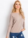 Bluzka-RV-BZ-5121.23P-ciemny bezowy rozmiar - L