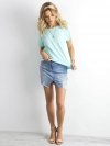 T-shirt-RV-TS-4662.27P-mietowy rozmiar - XL