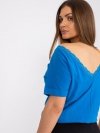 Bluzka-RV-BZ-7544.00-ciemny niebieski rozmiar - L