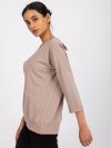 Bluzka-RV-BZ-7550.58-ciemny bezowy rozmiar - L/XL