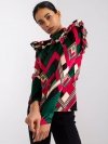 Bluzka-DHJ-BZ-6533C-1.81P-ciemny zielony rozmiar - ONE SIZE